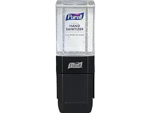 PURELL ES1 Hand Sanitizer Dispenser Starter Kit, Push-Style Dispenser with PURELL Advanced Hand Sanitizer Gel, 450 mL Refill (Pack of 1) - 4424-D6