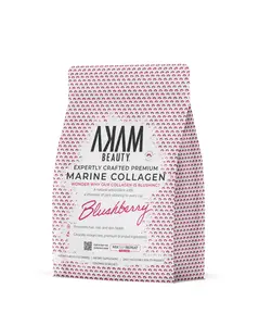 Ingestible Beauty by Akam Blushberry Flavored Premium Marine Collagen Powder for Joint Health, Hair, and Skin - Dietary, Healthcare