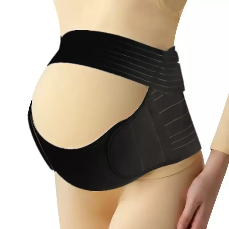 Comfortable Breathable Maternity Support Belt  Maternity & Postpartum 3-Piece Support Set - Breathable Prenatal Belt for Waist/Back Pain Relief + Postpartum Shapewear Belt shapewear  clear