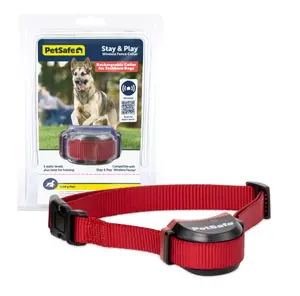 PetSafe Stay & Play Stubborn Wireless Fence Receiver Collar for Dogs | Compatible with Stay & Play System