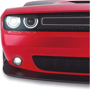 Headlight eyelids for Dodge Challenger Accessories. Angry Eyes Covers attaches to Head Light Bezel. Fits sxt, gt, rt, Shaker, ta, scat Pack, SRT, 392, Hellcat, Demon, hemi etc.