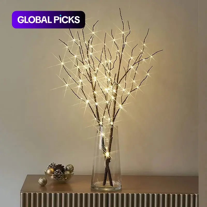 LED Branch Light, Creative Branch Lamp, LED Decoration Lamp, Creative Atmosphere Light, Atmosphere Night Light for Bedroom Ambience and Events, Unique LED Star Light, Ambient LED Lighting, Decorative Lights for Home Decor #GLOBAL PICKS