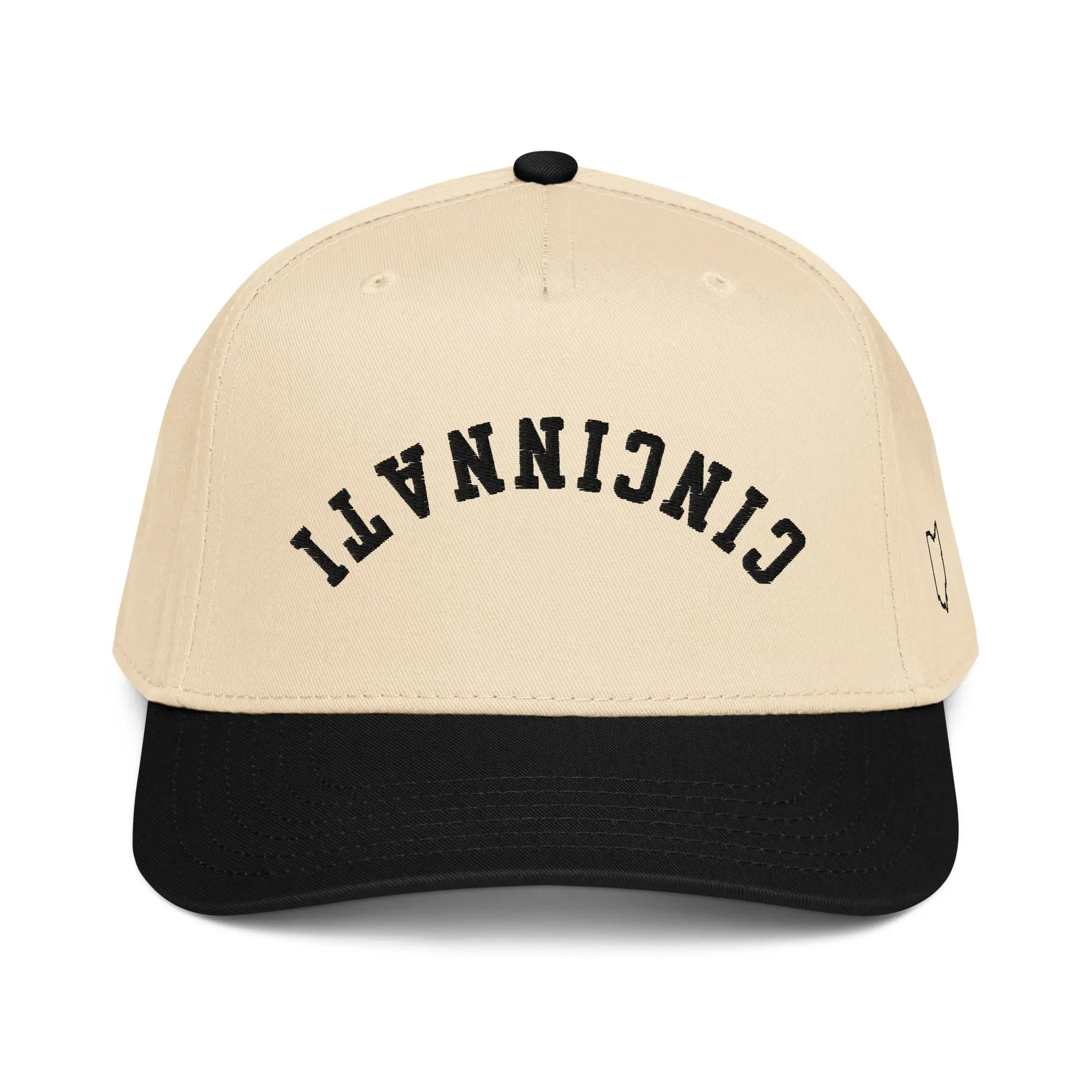 Upside Down Curved Cincinnati Hat