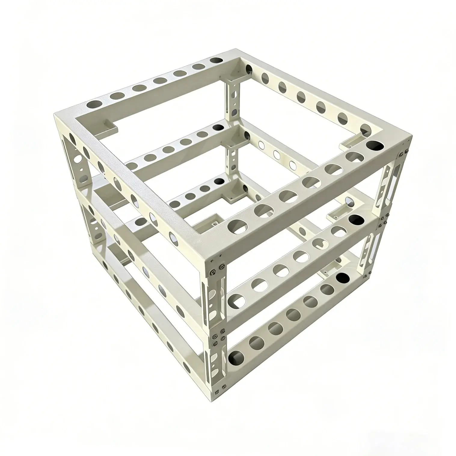 【Rack Only】WattCycle Layer Battery Rack – Heavy Duty Storage for 48V LiFePO₄ Rack Batteries | Space-Saving Steel Stand Solar Systems Rv Setup Power System