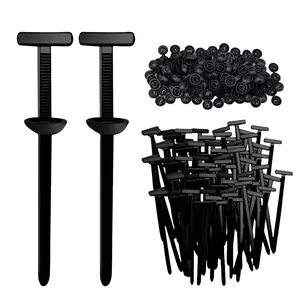 50Pcs Heavy Duty Self-Locking Nylon Zip Ties – Multipurpose for Home & Car Use