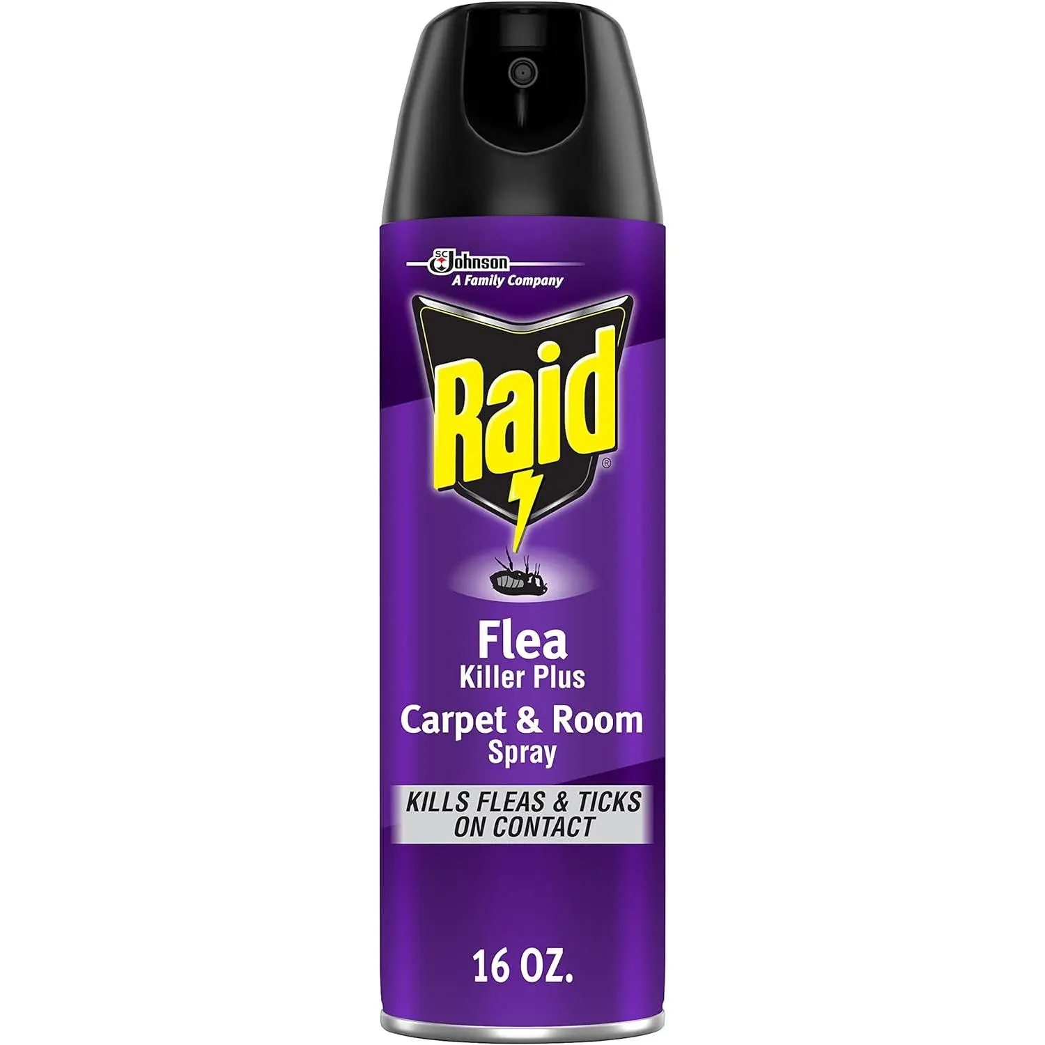 Raid Flea Killer Carpet & Room Spray, Kills hatching eggs for up to 4 months, 16 Oz