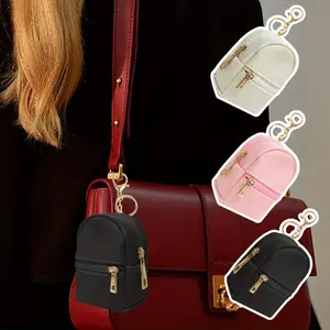 3 Pack Mini Backpack Keychain Pendant, Used for Small Items Such As Lipstick, Rubber Bands, Change, Data Cables, Etc., Christmas and Thanksgiving Gifts