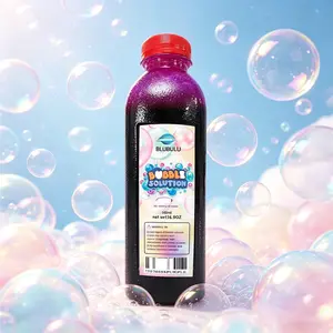 Bubble Concentrated Solution,Bubble Refill Solution for Kids Bubble Machine, Giant Bubble Wand, Bubble Blower Toys, Halloween Party Favors (Purple)