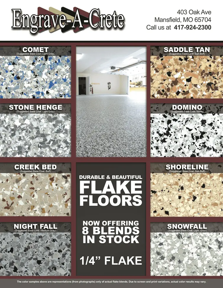 Chips - Epoxy Flake 1/4"