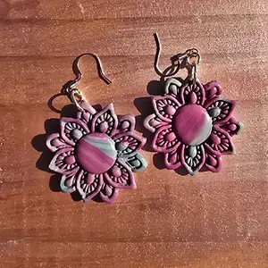 you pick clay earrings