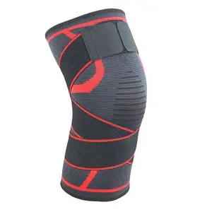 Knee Support Brace for Men & Women - Adjustable Compression Sleeve for Joint Pain Relief, Workout, Running, Arthritis - High Elastic Breathable