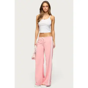 Cammile Contrast Stripe Sweatpants