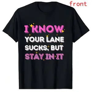 Cute and Casual Quote Tee for Summer – Soft Cotton with Round Neck Design