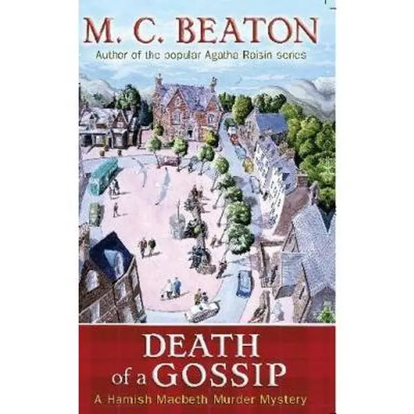 USED Book - Death of a Gossip (Hamish Macbeth Mysteries, No. 1) by MC Beaton (Paperback) - english