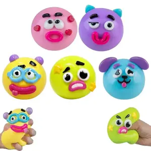 New for 2026: A squeezable, soft, and adorable toy featuring interchangeable dog faces. This sensory stress-relief tool is soft, moldable, and offers a slow-rising rebound—effectively alleviating stress and anxiety.