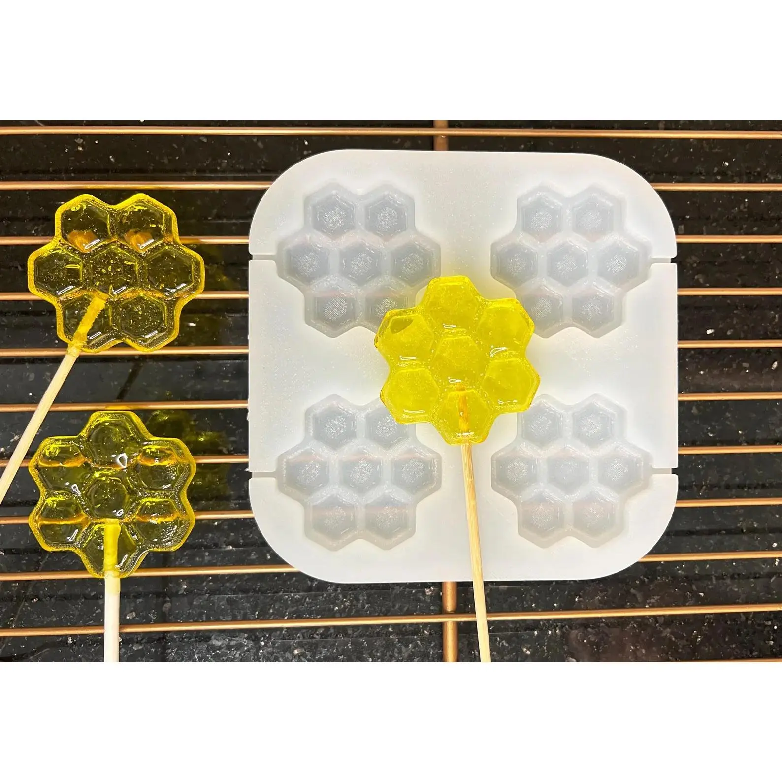 Silicone Mold #13 - Honeycomb
