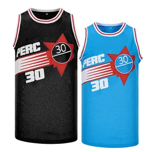 Sun pattern Perc 30 O'Cet basketball jersey Sewing embroidery polyester mesh ventilation  Men's Outdoor sportswear large size S-XXL blue black sweats Trendy sports style training suit high quality sports top Fan related clothing Cheap and High Quality