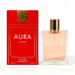 3.4 Fl Oz Women's Eau De Parfuma Spray,Long-Lasting Perfume,Notes Of Raspberry,Benzoin,Vetiver Scents,Perfect For Dating,Daily Life,Parties,Gift Giving