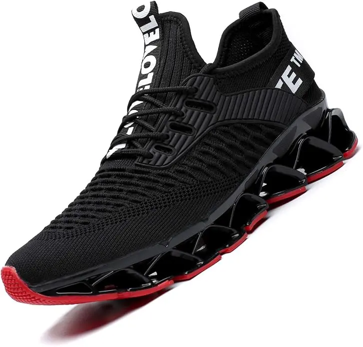Men's Running Shoes Blade Non Slip Fashion Sneakers Breathable Mesh Soft Sole Casual Athletic Walking Shoes Trainer Trainin boutiques shoes  fashionable street style leisure shoe durable casual shoe