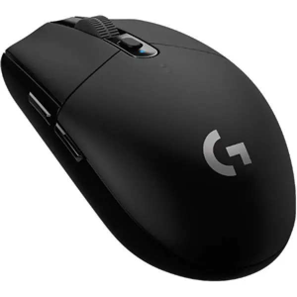 Logitech G305 LIGHTSPEED Wireless Gaming Mouse, Hero 12K Sensor, 12,000 DPI, Lightweight, 6 Programmable Buttons, 250h Battery Life, On-Board Memory, PC/Mac - Black Black Mouse
