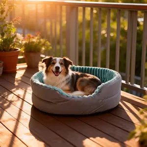 Oval Pet  for Small to Large Dogs & Cats All Season Universal with Removable Cushion  Gift for Pet Lovers Double-Sided Luxury Washable Foldable XXL Orthopedic 01 Heating Pad Temperature Adjustable Round Anti-Slip human ssized sized Waterproof U-Shaped