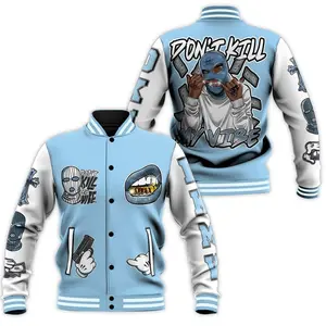 Dunkare Legend Blue 11s Varsity Jacket Baseball Jackets, Baseball Varsity Jacket, Sporty Streetwear Look, Everyday Casual Jacket