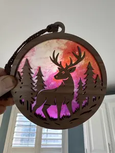 Deer Suncatcher for Sunny Window
