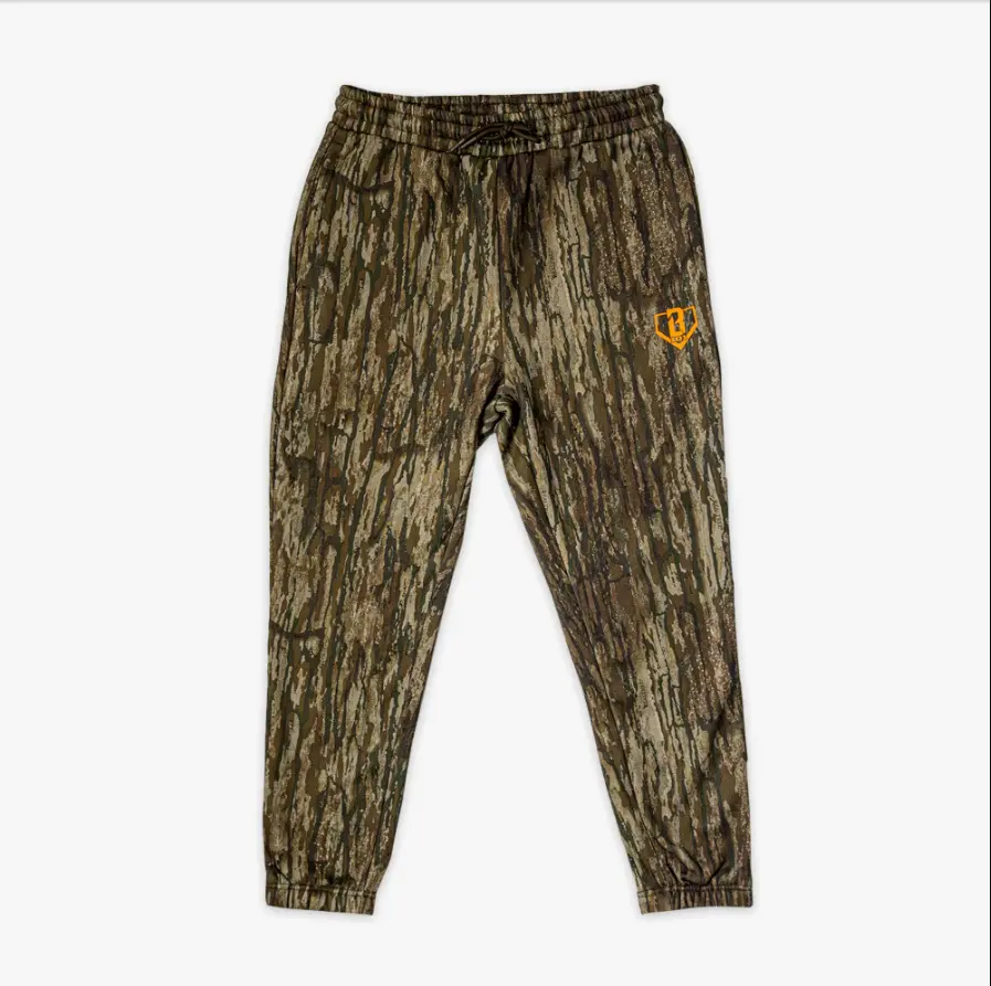 Baseball Lifestyle 101 Realtree Baseline Sweatpants, BL101 Camo Jogger Pants, Youth & Adult Baseball Streetwear Sweatpants