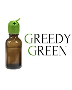 Greedy Green Leakproof Aroma Top - One Handed Airtight Cap for 85% of Bottles - Enhance Every Sniff with Fresh Aroma