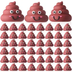 April Fools' Fake Mini Poop Figures for Prank Poop Props 3D Poop for Hide and Seek Poop Desktop Decor Fun Party Supplies Prank Games with Couple Friends Family Classmates Fake Turd Gifts for Office Pranks Pet Pranks April Fools' Day Birthday Party