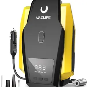 Heavy Duty Portable Air Compressor Car Tire Inflator Electric Pump Auto 12V