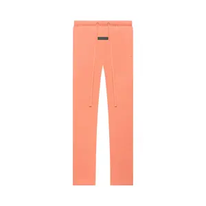 Uncuffed Relaxed Sweatpant SS22 Coral 130SU222042F Comfortable Fit for Everyday Wear menswear