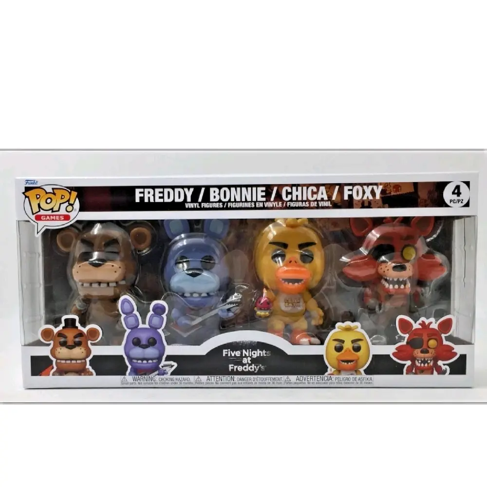Funko Five Nights at Freddys Freddy/Bonnie/Chica/Foxy 4 pack