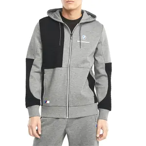 PUMA Mens Bmw M Motorsport Hoodie Casual Outerwear Casual Comfort Technology - Grey