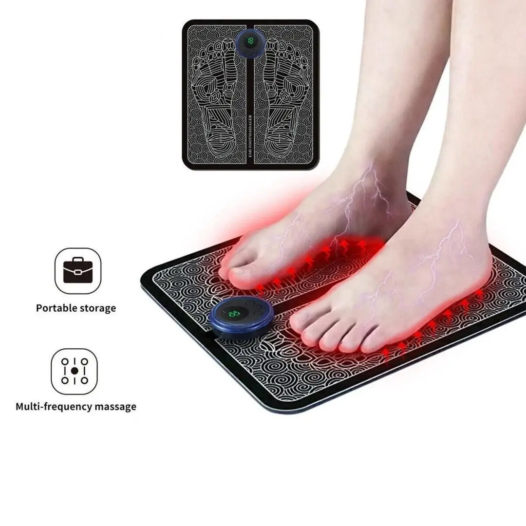 Cordless Electric Sole Stimulator with Adjustable Modes