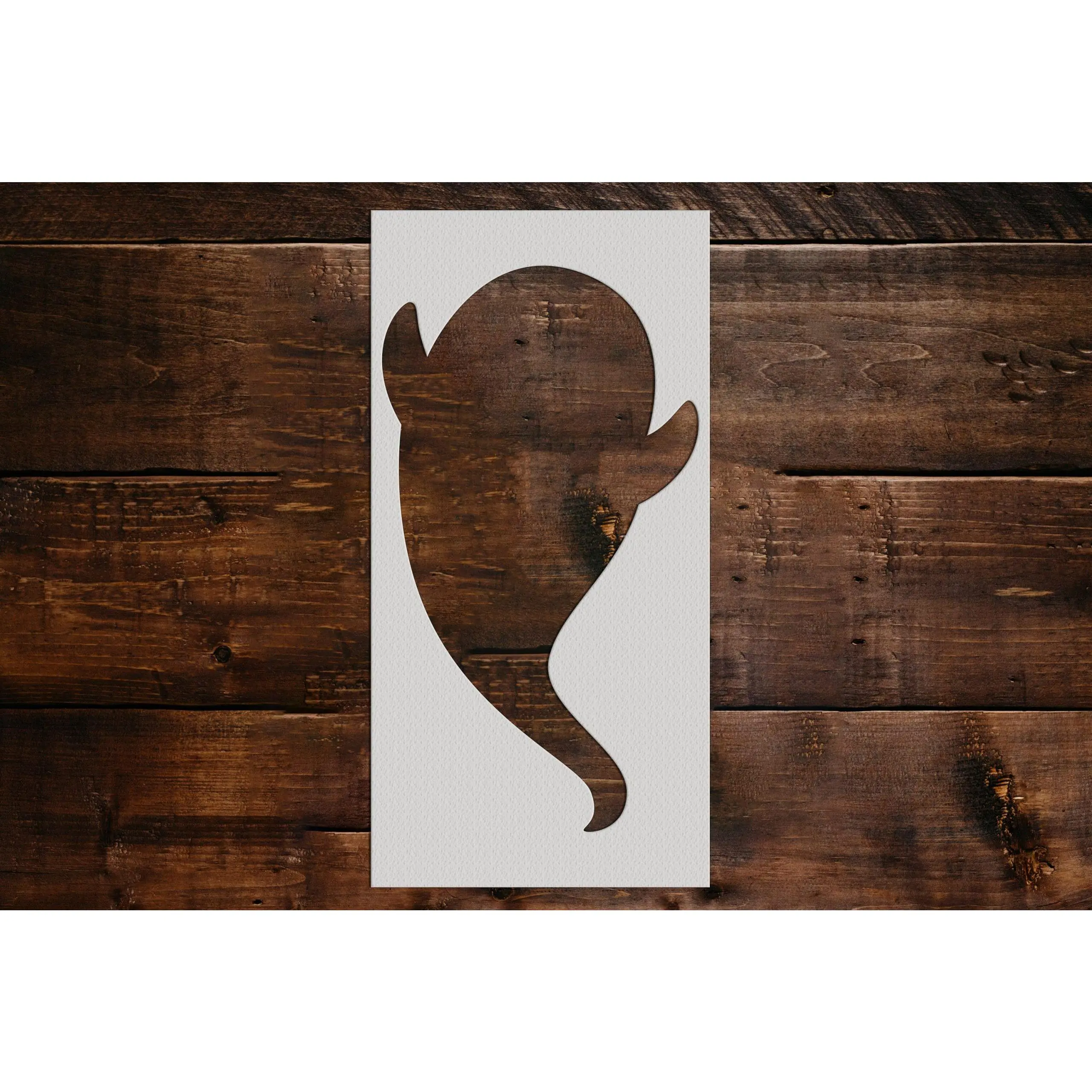 Ghost Stencil - Art and Wall Stencil