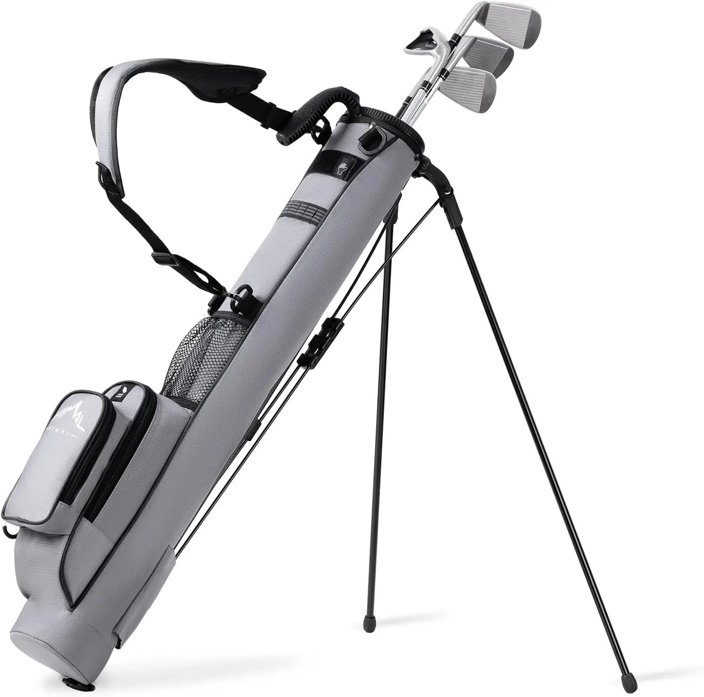 UNIHIMAL Lightweight Golf Stand Bag - Golf-Themed Carry Bags for Driving Range, Par 3 Courses - 31.5in Tall, Durable, Easy to Transport