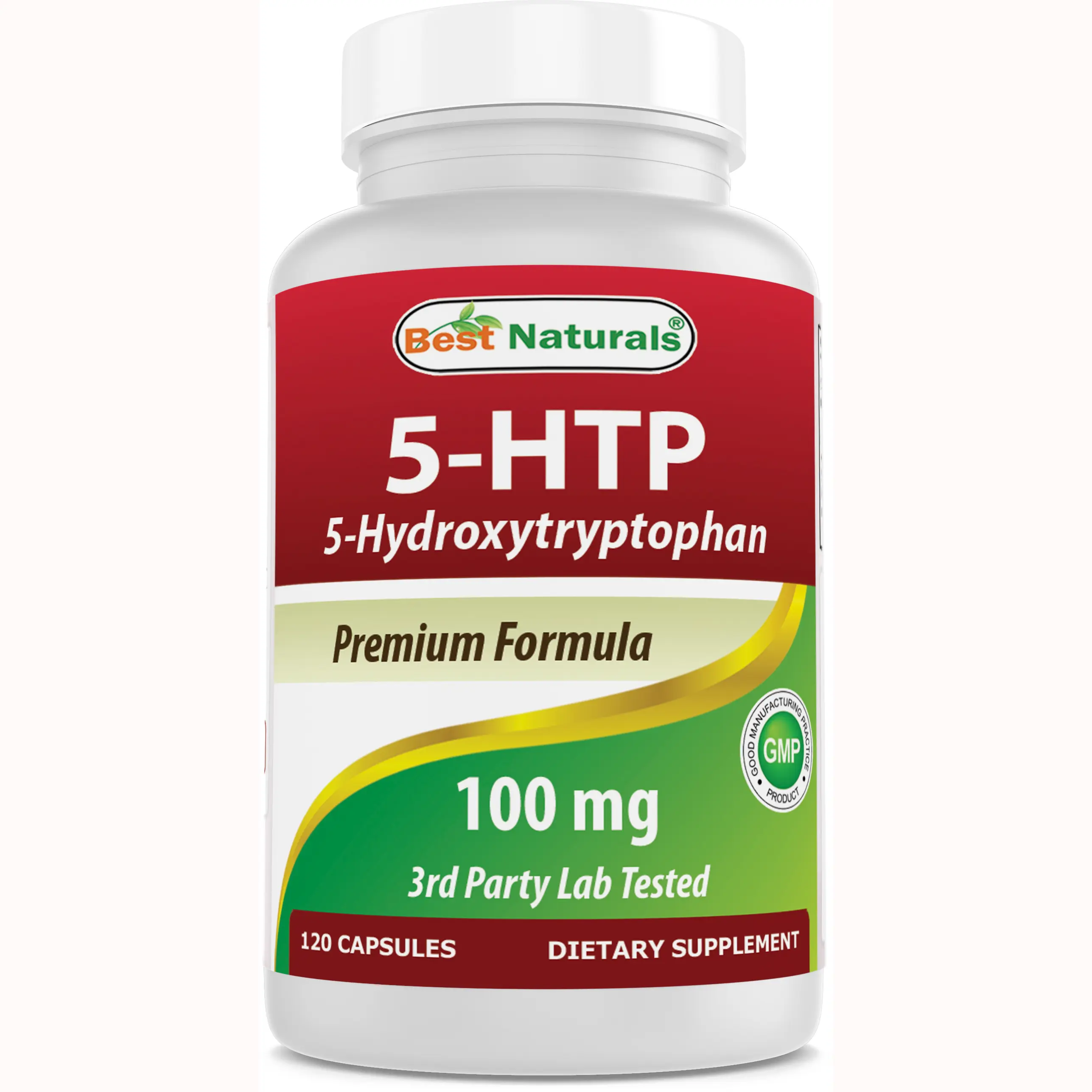 Best Naturals 5-HTP  (5-Hydroxytryptophan)  100 mg 120 Capsules