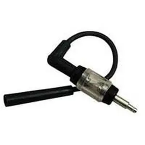 Lisle LS20610 In-Line Automotive Diagnostic Tool - Spark Plug Analyzer with Flashing Light for Double-End Ignition System Checks During Engine Operation