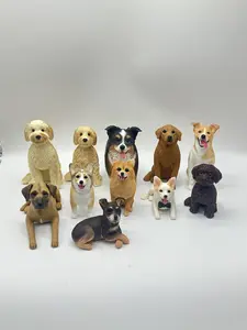 Personalized custom dog wedding cake topper , pet cake topper，Pets Birthday，cat cake topper , Anniversary pet，dog Figurines，Dogs birthday