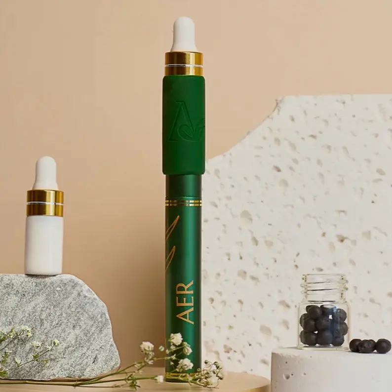 Aer Cosmetics Award-Winning Tubing, Voluminous, Lengthening, Customizable Mascara Patent-Pending Infinity Mascara Starter Kit
