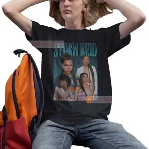 Vintage 90's Graphic TeeStorm Reid Shirt Unisex Cotton Crewneck Tshirt