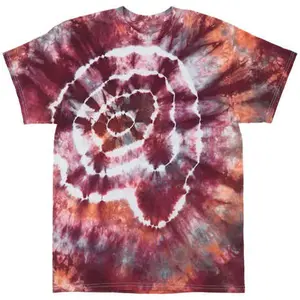 Scarlet Agate Geode Tie Dye T-Shirt
