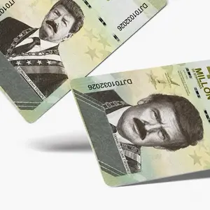 Trump Venezuelan Bolívars Themed Stickers. The Ultimate Rectangle Sticker for Anywhere & Anything | Waterproof Vinyl | Clean Minimal Tech Aesthetic | Perfect for Laptops, Phones & Everyday Use