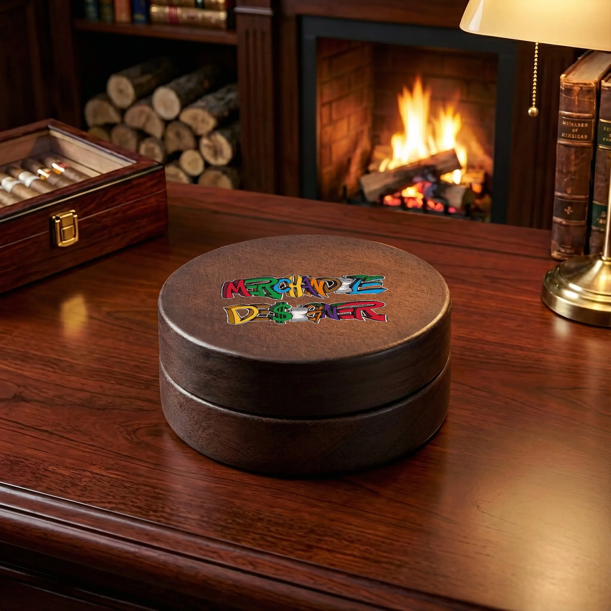 Merchandize Designer Wooden Ashtray