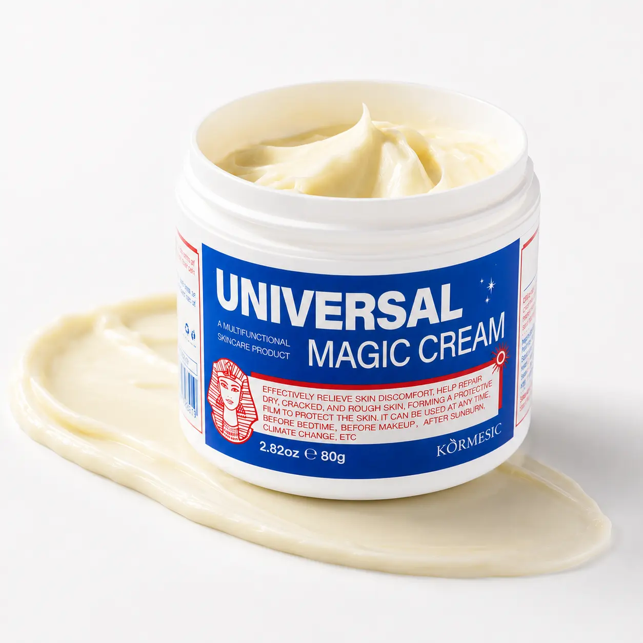 KORMESIC Magic Cream | Multi-Functional Hydrating Moisturizer for Face & Body | Nourishing Skin Care Cream for Dry Skin, Soft & Smooth Looking Skin