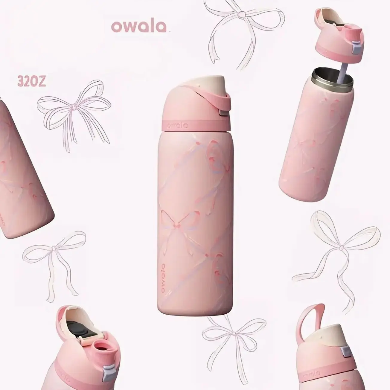 Owala Sugar Plum Fairy Water Bottle – The Ultimate Fairycore Hydration Bottle with Dreamy Princess & Candyland Vibes BGN