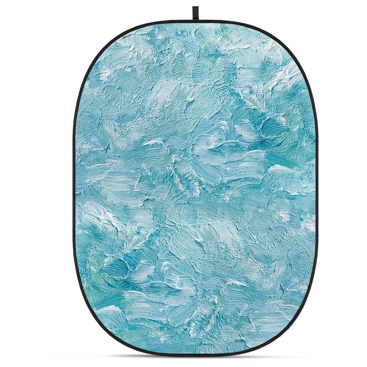 New Collapsible Fabric Camera Backdrop (CBA-PA0003) - 5x6.5ft Abstract Painting Design, Portable Accessory for Photographers