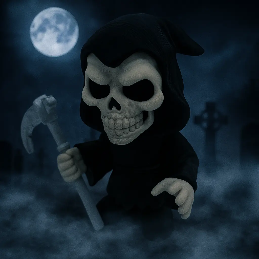 Grim Reaper Figurine Fantasticraft3D