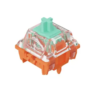 GATERON Magnetic FOX HE Switch 30gf Initial 50gf Bottom-out 4.0mm Travel Factory Lubed Hall Effect Magnetic Switch for Mechanical Keyboard (70pcs)